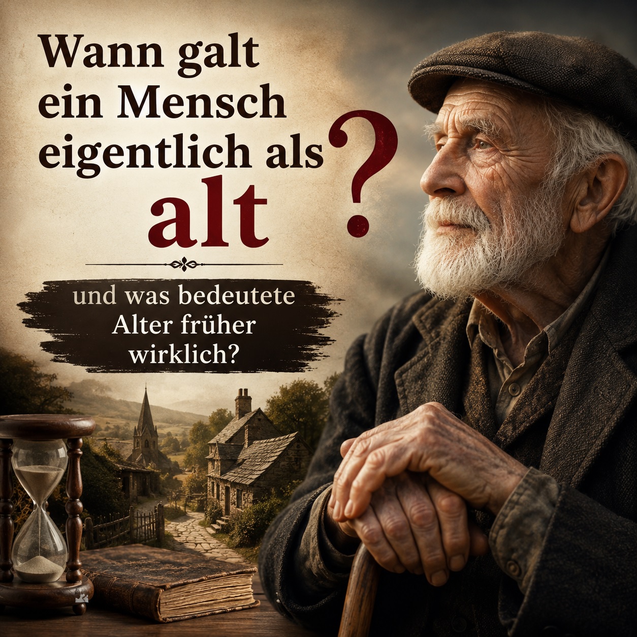 Wann galt der Mensch alt